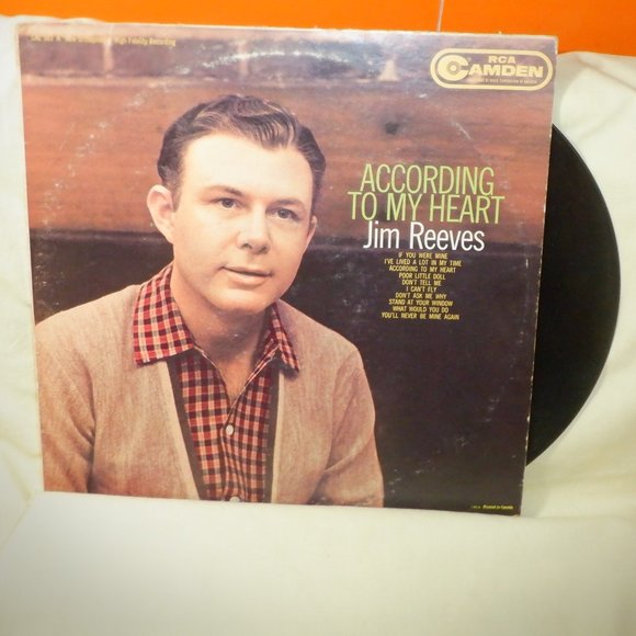 ~~~ JIM REEVES ~~~ According to My Heart - Picture 1 of 2